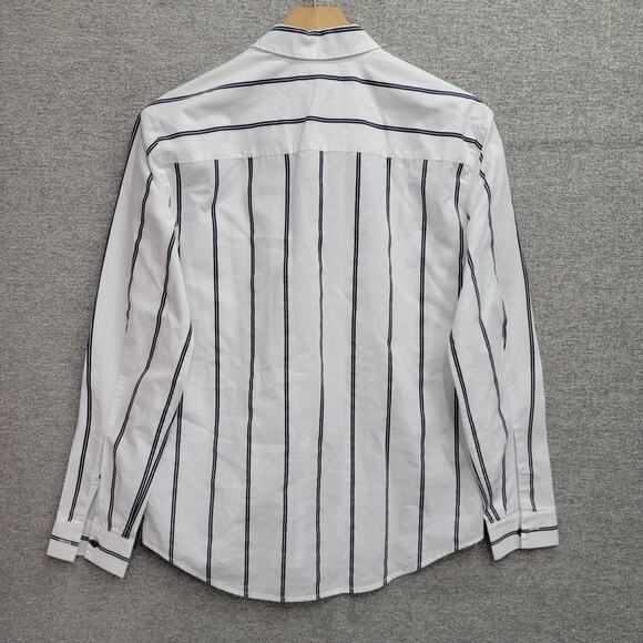 ATM ANTHONY THOMAS MELILLO STRIPED BUTTON SHIRT, SIZE XS - Picture 3 of 7